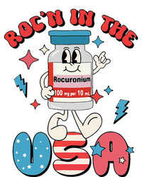 Funny Retro Vial Rocn In The USA Happy 4th Of July Vibes Coaster