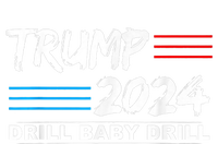 Trump 2024 Drill Baby Drill 4th Of July Independence Day Baby Long Sleeve Bodysuit