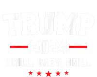 Trump 2024 Drill Baby Drill Funny Pro Trump Baby Long Sleeve Bodysuit