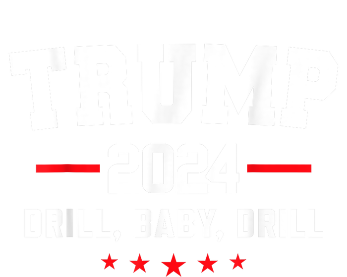 Trump 2024 Drill Baby Drill Funny Pro Trump Baby Long Sleeve Bodysuit