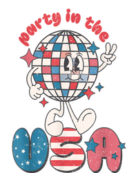 Retro Party In The USA 4th Of July Patriotic Disco Ball T-Shirt