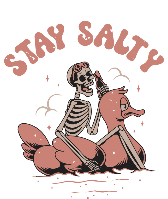 Stay Salty Summer Beach Tee Ocean Cooling Performance Crew T-Shirt