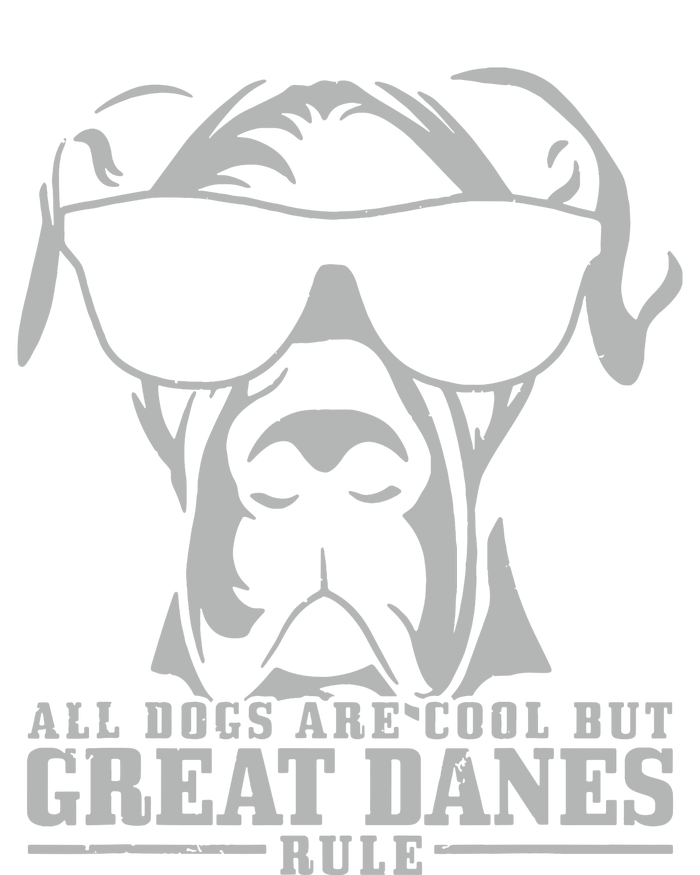 Great Dane All Dogs Are Cool Great Danes Rule Funny T-Shirt