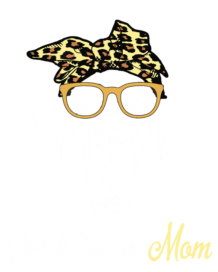 Birthday And Mothers Day Gift Great Dane Mom Bella+Canvas Jersey Crop Tee