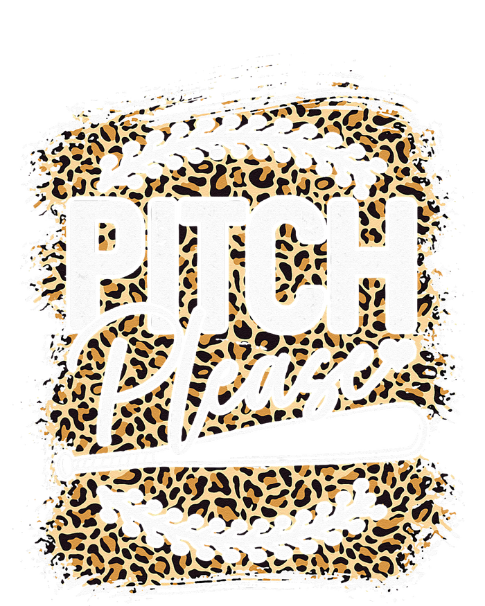 Baseball Womens Leopard Pattern Softball Baseball Magnet