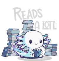 Bookman Axolotl ReadsALotl T-Shirt