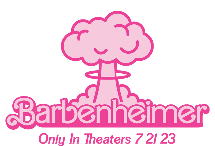 Barbenheimer Funny Only Theaters 7 21 23 The Baniff Cuffed Pom Beanie