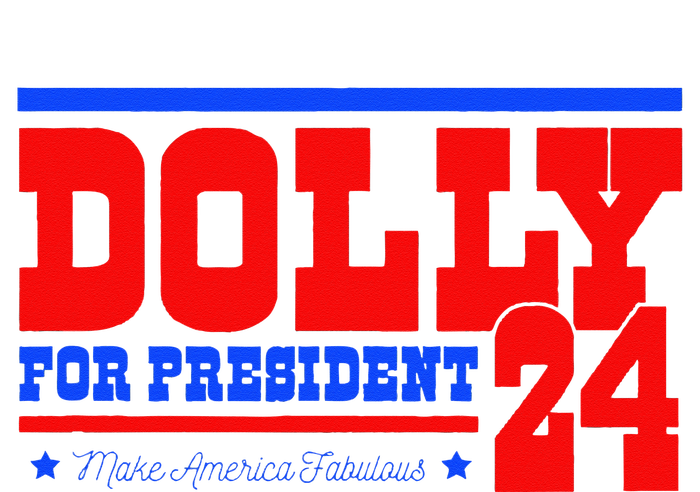 Dolly For President 7-Panel Snapback Hat