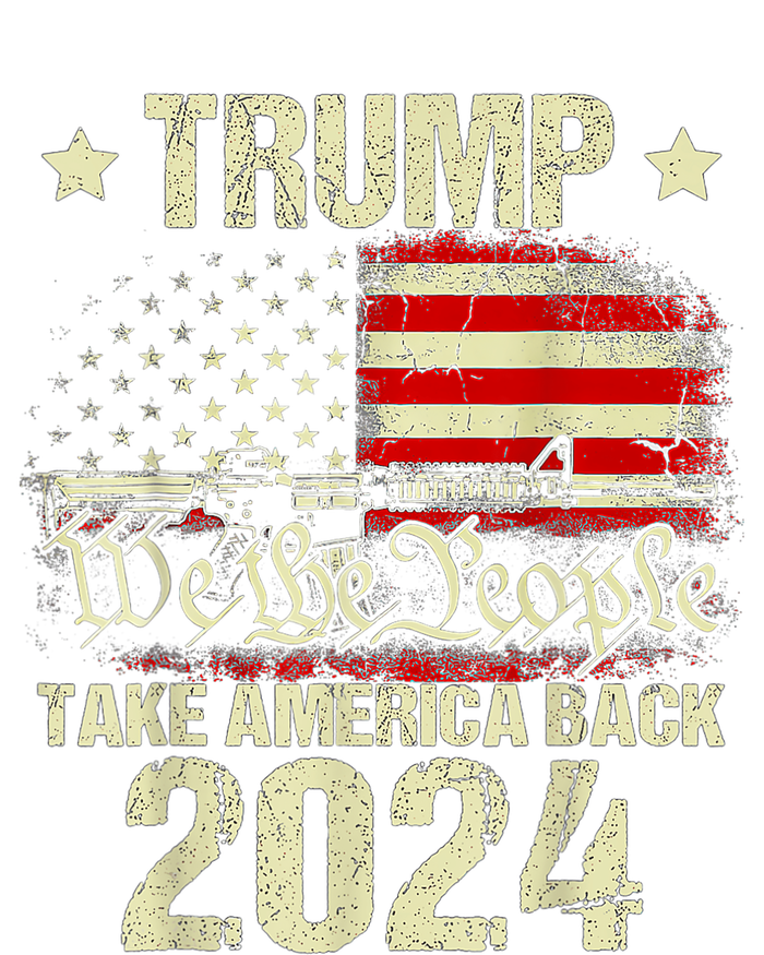 Trump 2024 Flag Take America Back 4th Of July Trump 2024 Impact Tech Backpack