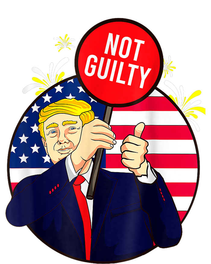 Trump Not Guilty 2024 Free Trump T-Shirt