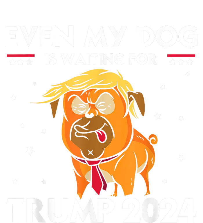 Funny Republicans Even My Dog Is Waiting For Trump 2024 T-Shirt