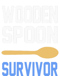 Funny Wooden Spoon Survivor I Survived Wooden Spoon Vintage Sweatshirt Cinch Pack Bag