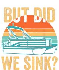 But Did We Sink Funny Pontoon Boat Captain Boating Sustainable Bucket Hat