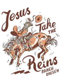 Jesus Take The Reins Vintage Cow T-Shirt