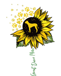 Great Dane Mom Sunflower Great Dane Lover Gifts Dog Mom Mama T-Shirt