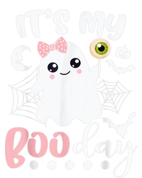 Funny Its My Boo Day Cute Halloween Birthday Ghost Pink Bow T-Shirt