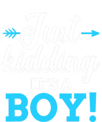 Funny gender reveal kidding it's a boy baby party Mesh Reversible Basketball Jersey Tank