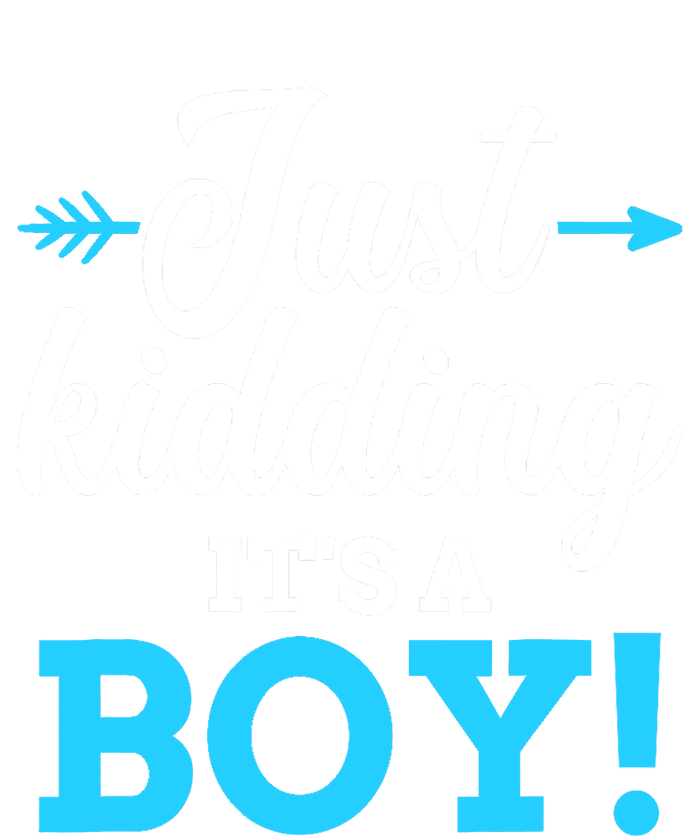 Funny gender reveal kidding it's a boy baby party Mesh Reversible Basketball Jersey Tank