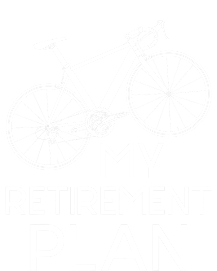 My Retirement Plan - Cyclist Retired Retiree Pension Bicycle Tie-Dye T-Shirt