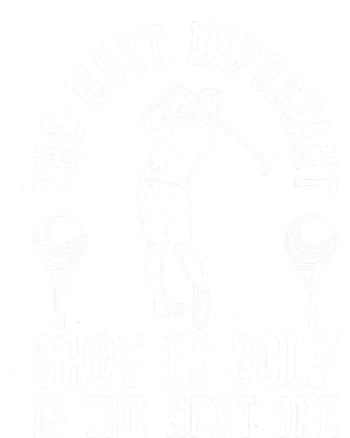 The Most Important Shot In Golf Is The Next One Kids Sweatshirt