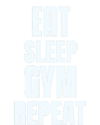 Eat Sleep Gym Repeat Funny Back Gym Funny Womens Funnel Neck Pullover Hood