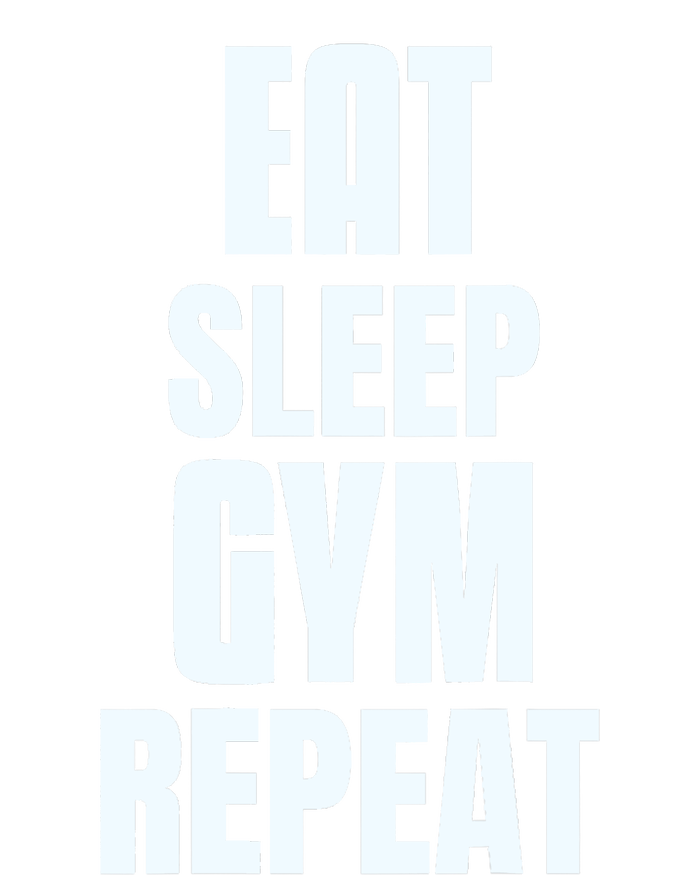 Eat Sleep Gym Repeat Funny Back Gym Funny Womens Funnel Neck Pullover Hood