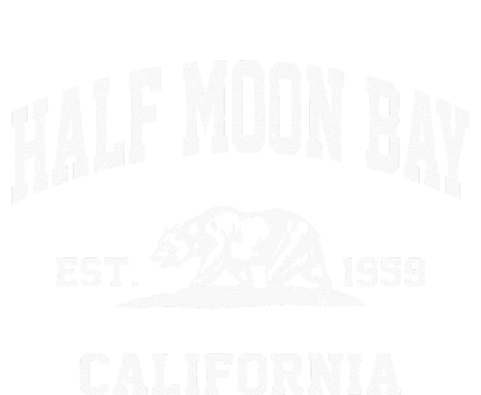 Half Moon Bay California CA Vintage State Athletic Style T-Shirt