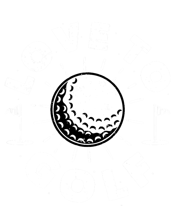 Love to Golf Women's Crop Top Tee