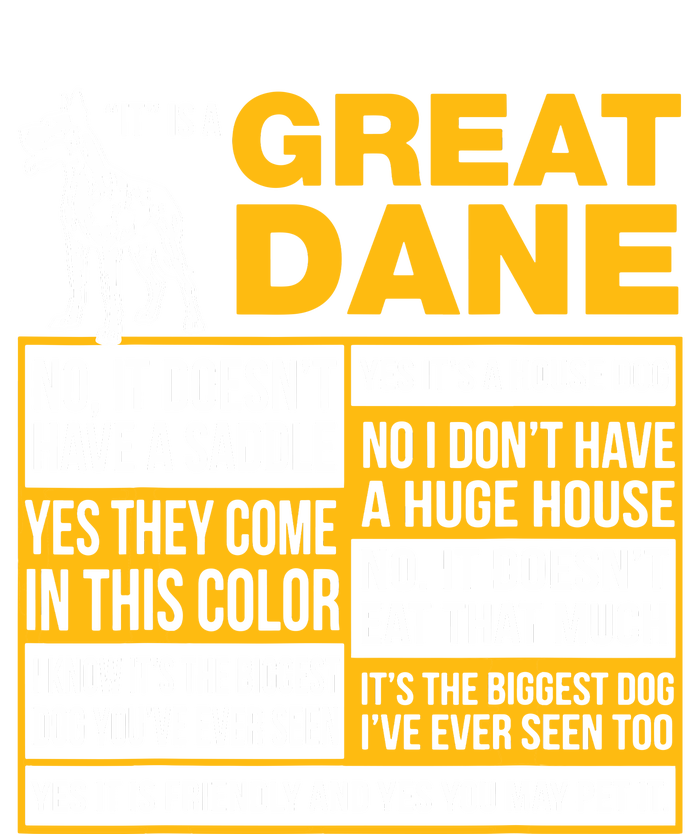 It Is A Great Dane Funny Gift Dog Lover Premium T-Shirt