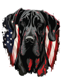 USA 4th Of July Great Dane On Patriotic American Great Dane T-Shirt