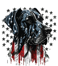 USA 4th Of July Great Dane On Patriotic American Great Dane Premium T-Shirt