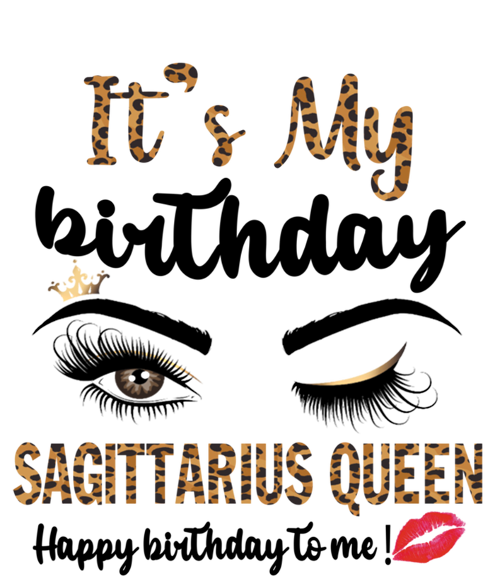 Sagittarius Bday Leopard Its My Birthday Sagittarius Queen Cute Gift Tank Top