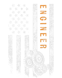 Engineer American Flag Design Engineering Tie-Dye T-Shirt