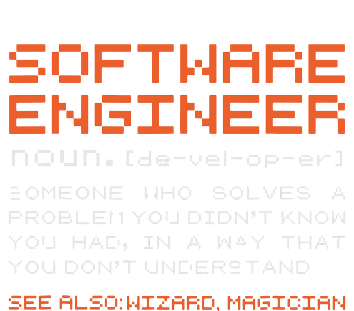 Software Engineer Developer Definition Programming Dry Zone Grid Polo