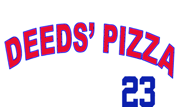 Deeds Pizza Baseball T-Shirt