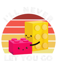 Funny I Will Never Let You Go Retro Building Blocks Yupoong Adult 5-Panel Trucker Hat