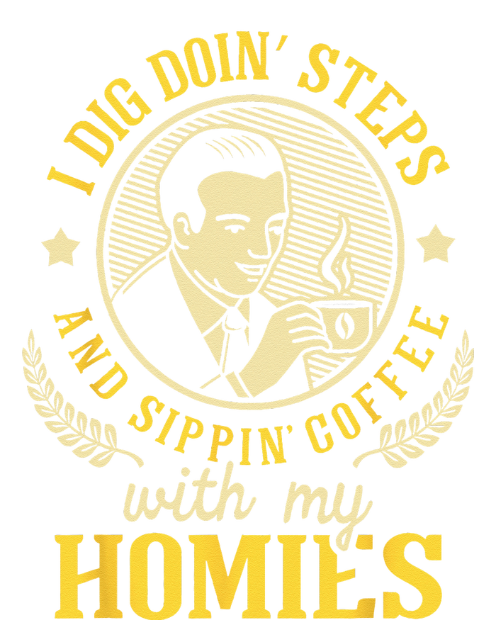 I Dig Doin Steps Sobriety Anniversary Sober AA NA T-Shirt