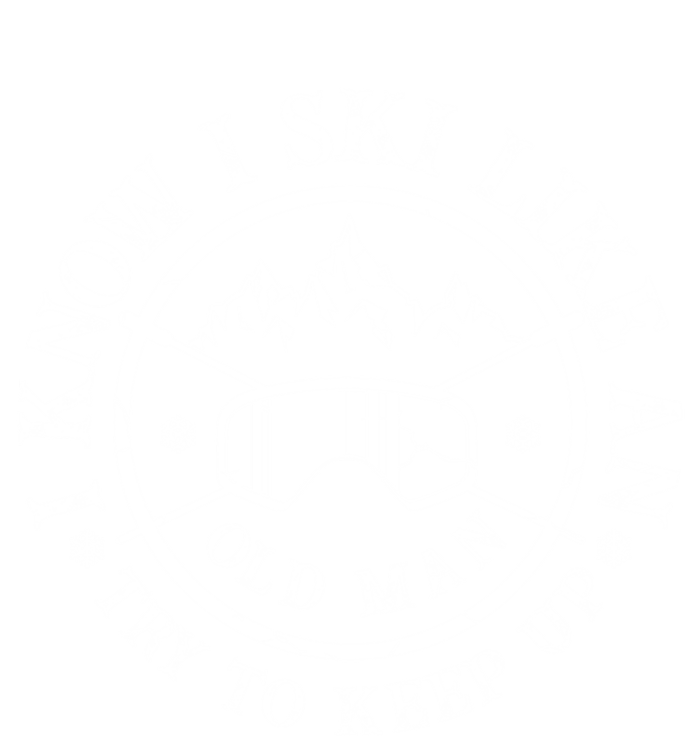 I Know I Ski Like An Old Try To Keep Up Skier Gift Kids Long Sleeve Shirt