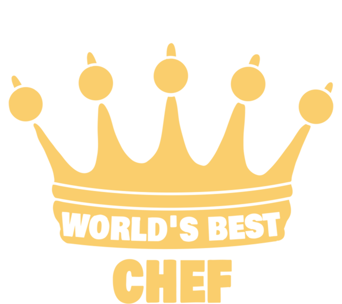 Worlds Best Chef Saying Funny Chef Gift Stripe Pom Pom Beanie