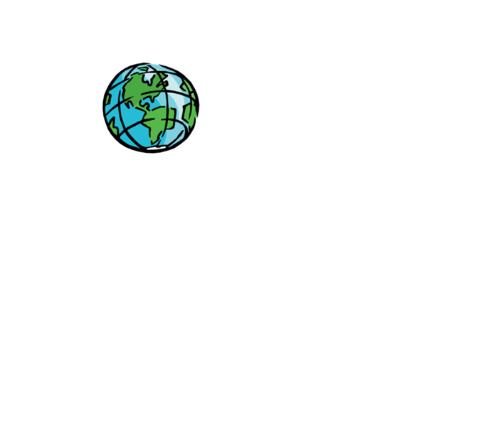 Worlds Most Okayest Chef Meaningful Gift V-Neck T-Shirt