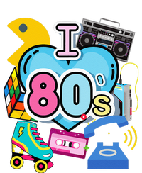 Nostalgic I Love The 80s Trip Down Memory Lane 80s Style Women's T-Shirt