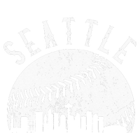 Vintage Seattle Washington Skyline Apparel T-Shirt