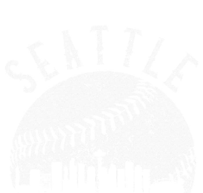 Vintage Seattle Washington Skyline Apparel T-Shirt