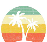 Palm Tree Retro Tropical Beach T-Shirt