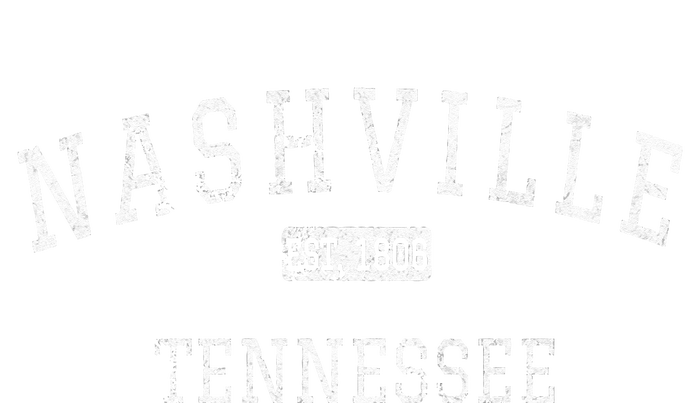 Nashville Tennessee TN Vintage Womens Cotton Relaxed Long Sleeve T-Shirt