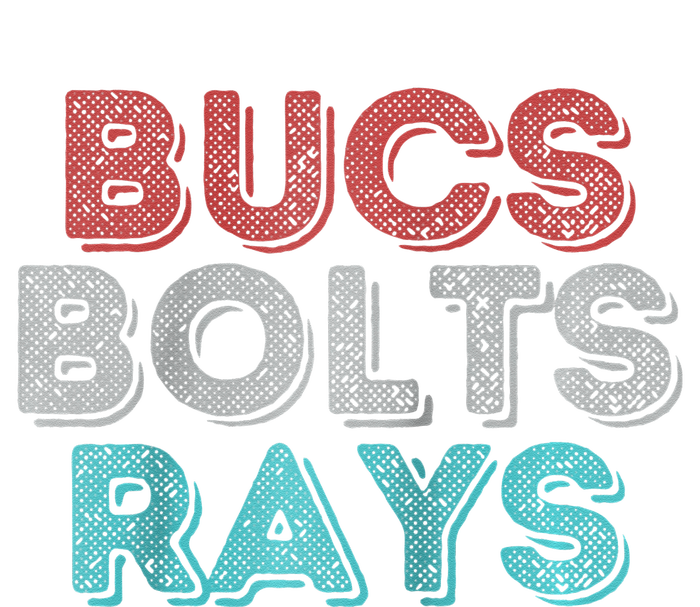 Retro Vintage Bucs Bolts Rays Raglan Baseball Kids Hoodie