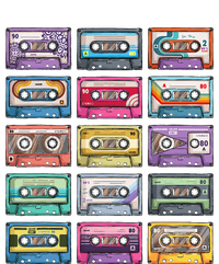 Vintage Cassette Tapes Collection 80s 90s Music Mixtape 16 in Basic Backpack