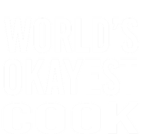 Worlds Okayest Cook Funny Chef Gift Sustainable Beanie