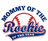 Mommy Of The Rookie Rookie Of The Year Baseball Mommy Raglan Baseball Women's Crop Top Tee