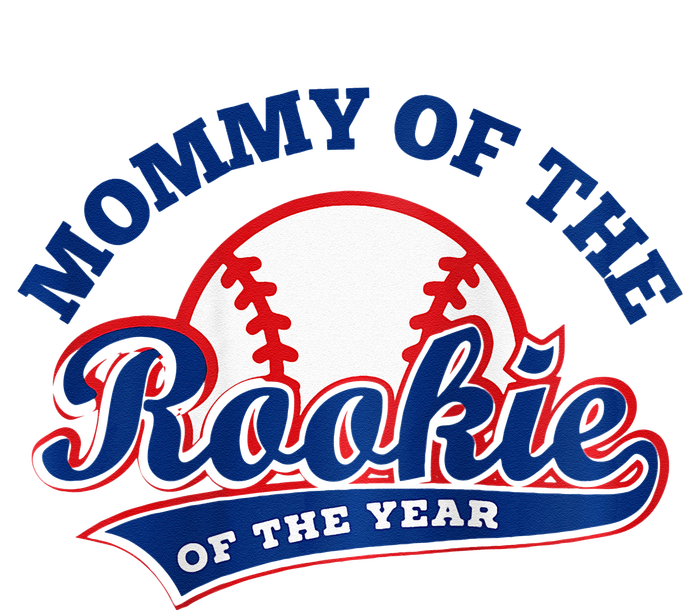 Mommy Of The Rookie Rookie Of The Year Baseball Mommy Raglan Baseball Women's Crop Top Tee